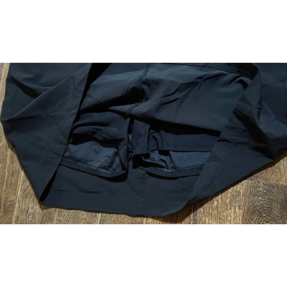 Eddie Bauer Womens Black Active Skort Size 14 Hiking Athletic Skirt with Shorts